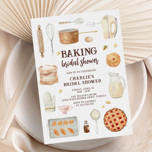 Modernes Party Brautparty Einladung