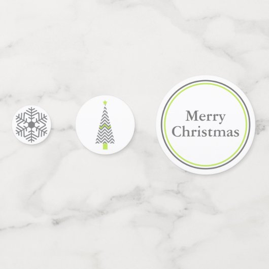 Modernes Party Confetti Konfetti (Rückseiten)