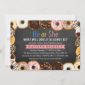 Modernes Party des Sprinkle-Geschlechts Einladung (Vorderseite)