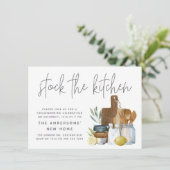Modernes Party Die Küchenherstellung Einladung (Stehend Vorderseite)