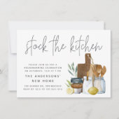 Modernes Party Die Küchenherstellung Einladung (Vorderseite)