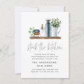 Modernes Party Die Küchenherstellung Einladung (Vorderseite)