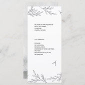 Modernes Party-Flachprogramm Programm (Vorne/Hinten)