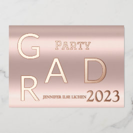 MODERNES PARTY FOLIENEINLADUNG