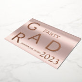 MODERNES PARTY FOLIENEINLADUNG (Gedreht)