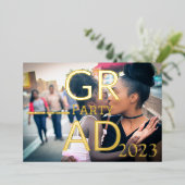 MODERNES PARTY FOLIENEINLADUNG (Stehend vorne)