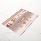 MODERNES PARTY FOLIENEINLADUNG (Gedreht)