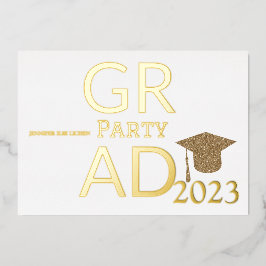 MODERNES PARTY FOLIENEINLADUNG