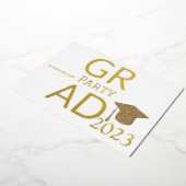 MODERNES PARTY FOLIENEINLADUNG (Gedreht)