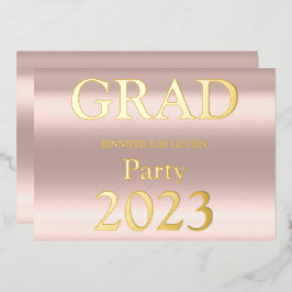 MODERNES PARTY FOLIENEINLADUNG