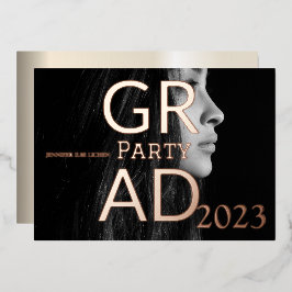 MODERNES PARTY FOLIENEINLADUNG