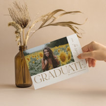 Modernes Party für Abschluss-Foto