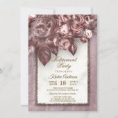 Modernes Party für die Kalligrafie Einladung (Vorderseite)