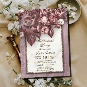 Modernes Party für die Kalligrafie Einladung