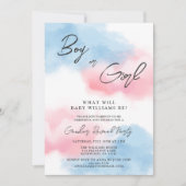 Modernes Party für männliche oder weibliche Geschl Einladung (Vorderseite)