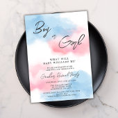 Modernes Party für männliche oder weibliche Geschl Einladung