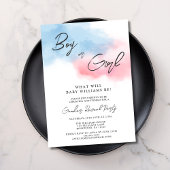 Modernes Party für männliche oder weibliche Geschl Einladung