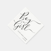 Modernes Party für männliche oder weibliche weibli Serviette (Ecke)