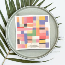 Modernes Party für Niedliche Farbblöcke - Altersvo