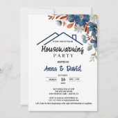 Modernes Party für Wasserfarben Einladung (Vorderseite)