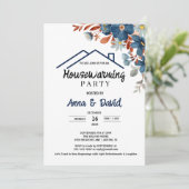 Modernes Party für Wasserfarben Einladung (Stehend Vorderseite)