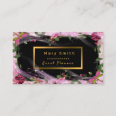 Modernes Party Gold - Ihre Text-Business-Karte Visitenkarte (Vorderseite)