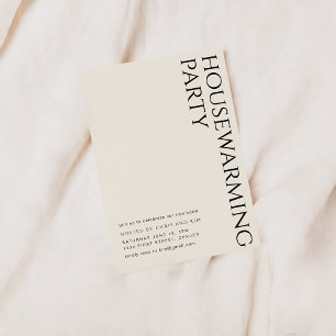 Modernes Party mit eleganten Zimmern Einladung