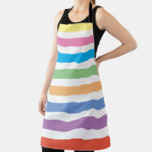 MODERNES PASTEL FARBIG STRIPE SCHÜRZE (InSitu)