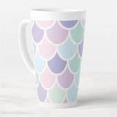 Modernes Pastel mit schönem Mermaid-Muster mit Nam Milchtasse (Linke Ecke)