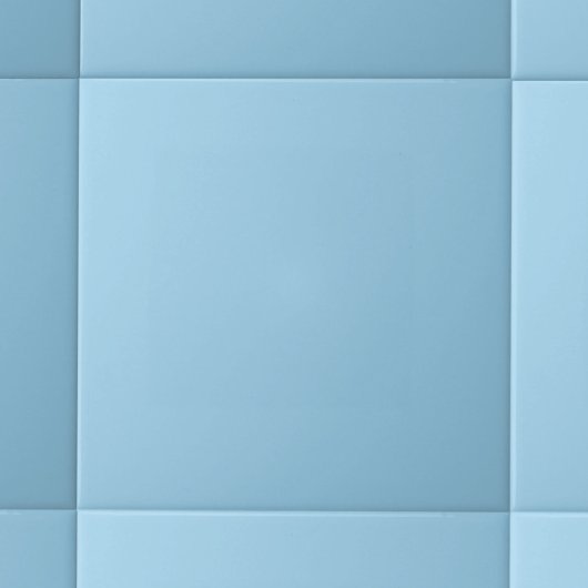 Modernes Pastel Solid Color Baby Blue Fliese