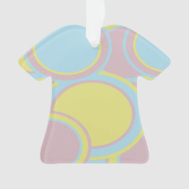 Modernes, pastelfarbenes Abstraktes Bild Ornament