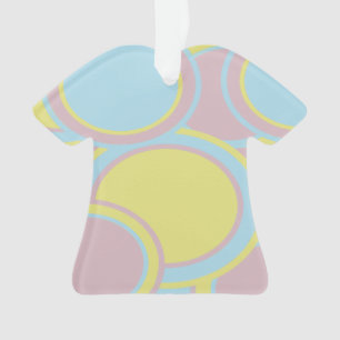 Modernes, pastelfarbenes Abstraktes Bild Ornament