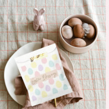 Modernes, pastelförmiges Ei-Muster | Frohe Ostern