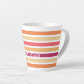 Modernes Pastell Christlich gestrichen PRAISE JESU Milchtasse (Rechte Ecke)