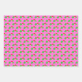 Modernes Pastell Pink Weihnachten Geschenkpapier Set (Vorderseite 2)