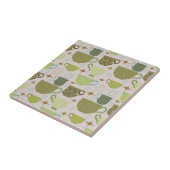 Modernes Pastell Teacup aus dem Mittelalter Fliese (Seite)