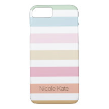 modernes pastellfarbenes Monogramm