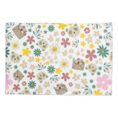 Modernes pastellfarbenes, pastellfarbenes, gürtelr kissenbezug (Rückseite)