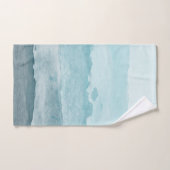 Modernes pastellfarbenes Terrazzo - Muster Badetuc Badhandtuch Set (Handtuch)