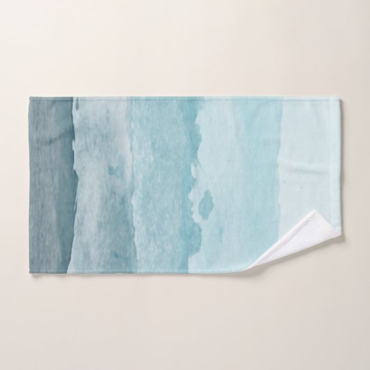 Modernes pastellfarbenes Terrazzo - Muster Badetuc Badhandtuch Set (Handtuch)