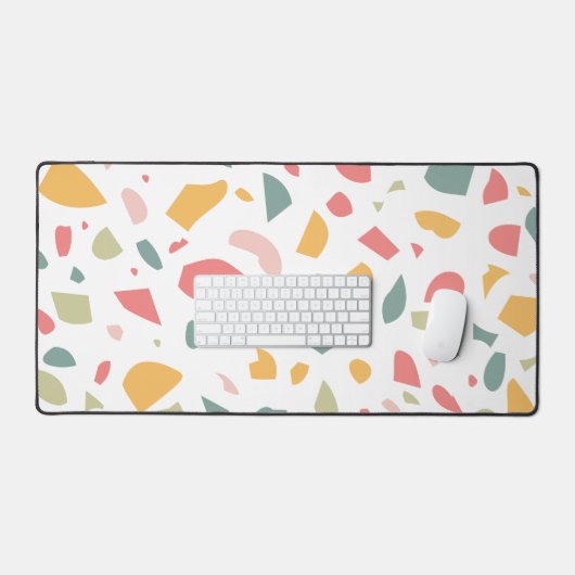 Modernes Pastellmuster Schreibtischunterlage (Tastatur & Maus)