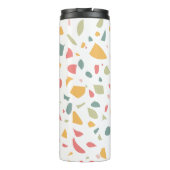Modernes Pastellmuster Thermosbecher (Rückseite)