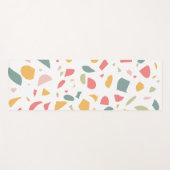 Modernes Pastellmuster Yogamatte (Vorderseite (Horizontal))