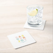 Modernes Pastellöster Rechteckiger Pappuntersetzer (Vor Ort)