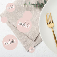 Modernes, pastellrosa, atemberaubendes Zitat