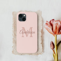 Modernes Pastellrosa | Persönliche Erstgeburt
