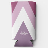 Modernes Pastellrosa Selters Dosenkühler (Vorderseite)