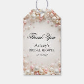 Modernes Pearls-Brautparty Geschenkanhänger (Vorderseite)