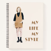 Modernes Personal Notizblock (Vorderseite)