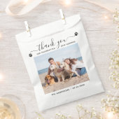 Modernes Personalisieren Foto Danke Pet Hunde Hoch Geschenktütchen (Ausgeschnitten)